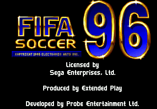 Игра FIFA International Soccer 96 (Sega 32x - 32x)