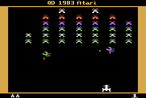Игра Galaxian (Atari 2600 - a2600)