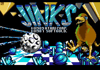 Игра Jinks (Atari 7800 - a7800)