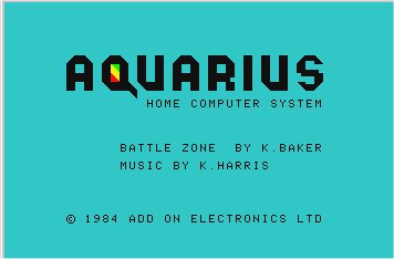 Игра 3D Battle Zone (Aquarius - aquarius)