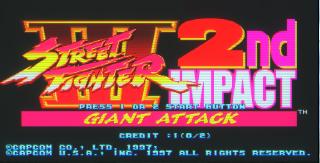 Игра Street Fighter III 2nd Impact - Giant Attack (Capcom Play System 3 - cps3)