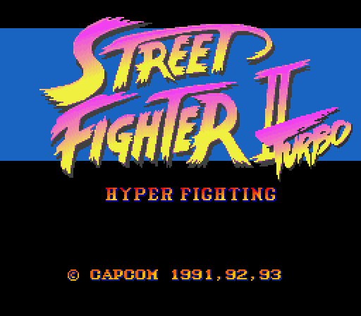 Игра Street Fighter II Turbo: Hyper Fighting (CPS Changer - cpsc)