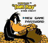 Игра Daffy Duck - Fowl Play (GameBoy Color - gbc)