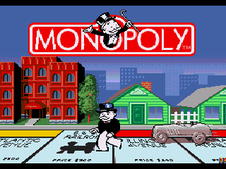 Игра Monopoly (Sega Mega Drive - gen)