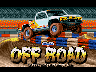 Игра Super Off Road (Sega Mega Drive - gen)