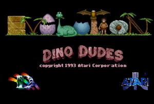 Игра Evolution: Dino Dudes (Atari Jaguar - jag)