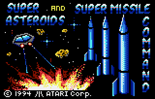 Игра Super Asteroids & Missile Command (Atari Lynx - lynx)