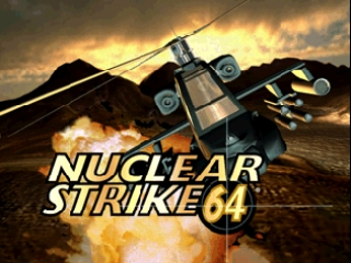 Игра Nuclear Strike 64 (Nintendo 64  - n64)