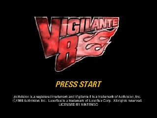 Игра Vigilante 8 (Nintendo 64  - n64)