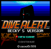 Игра Dive Alert - Becky (Neo Geo Pocket Color - ngpc)