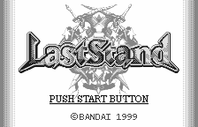 Игра LastStand (WonderSwan - ws)
