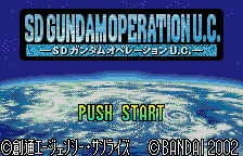 Игра SD Gundam - Operation U.C. (WonderSwan Color - wsc)