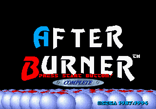 Игра After Burner Complete (Sega 32x - 32x)
