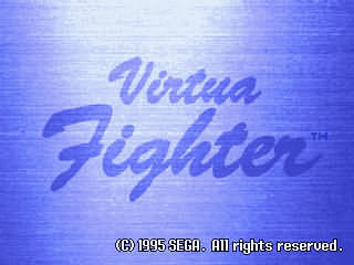 Игра Virtua Fighter (Sega 32x - 32x)