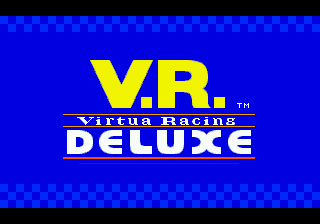 Игра Virtua Racing Deluxe (Sega 32x - 32x)