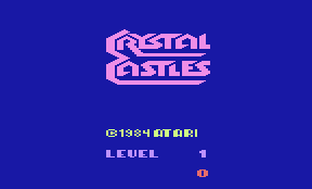 Скачать игру Crystal Castles (Atari 2600 - a2600)