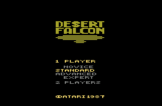 Игра Desert Falcon (Atari 2600 - a2600)