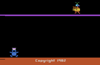 Игра Eggomania (Atari 2600 - a2600)