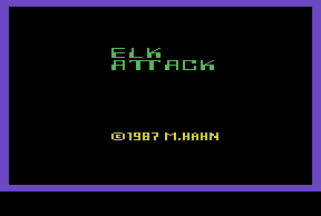 Скачать игру Elk Attack (Atari 2600 - a2600)