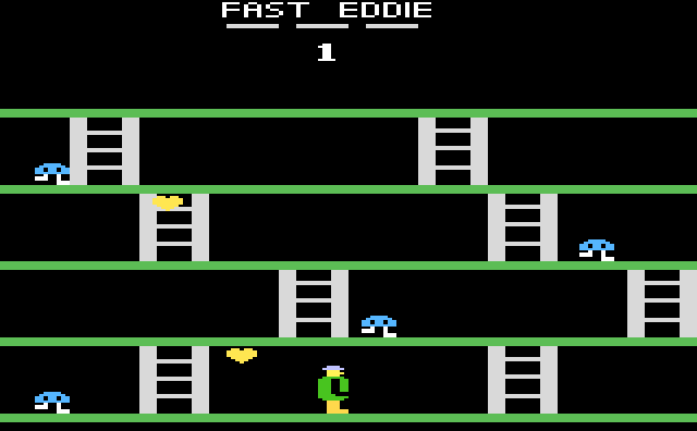 Игра Fast Eddie (Atari 2600 - a2600)