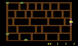 Скачать игру Amidar (Atari 2600 - a2600)