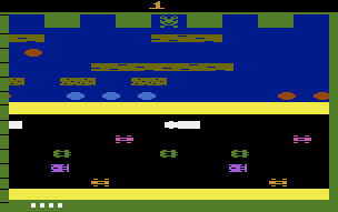 Скачать игру Frogger (Atari 2600 - a2600)