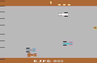 Игра Hell Driver (Atari 2600 - a2600)