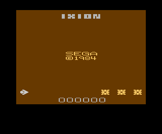 Игра Ixion (Atari 2600 - a2600)