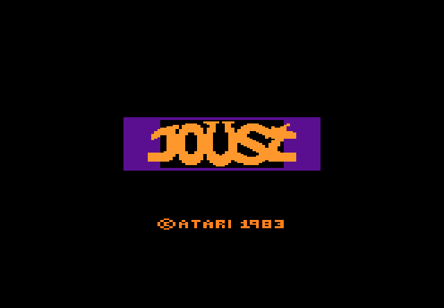 Игра Joust (Atari 2600 - a2600)
