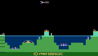 Игра Atlantis (Atari 2600 - a2600)