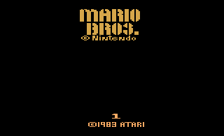 Обложка игры Mario Bros. ( - a2600)