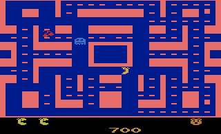 Игра Ms. Pac-Man (Atari 2600 - a2600)