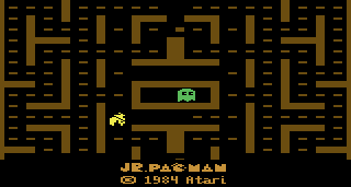 Скачать игру Pac-Man (Atari 2600 - a2600)