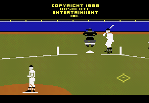 Игра Pete Rose Baseball (Atari 2600 - a2600)