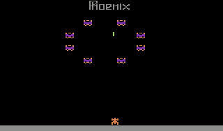 Игра Phoenix (Atari 2600 - a2600)