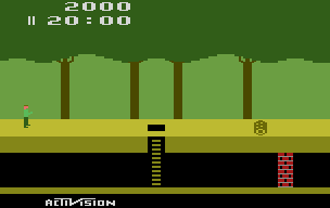 Игра Pitfall! (Atari 2600 - a2600)