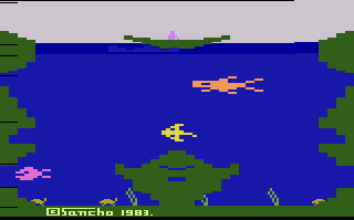 Игра Scuba Diver (Atari 2600 - a2600)