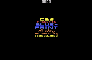 Игра Blueprint (Atari 2600 - a2600)