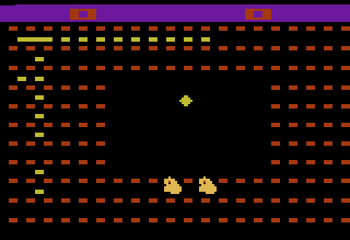 Игра Sssnake (Atari 2600 - a2600)