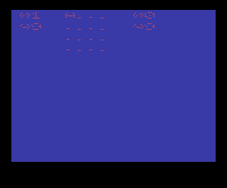 Игра Boggle (Atari 2600 - a2600)