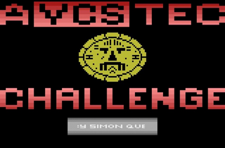Игра A-VCS-tec Challenge (Atari 2600 - a2600)