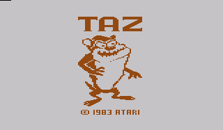Обложка игры Taz ( - a2600)