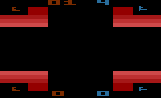 Игра Warlords (Atari 2600 - a2600)