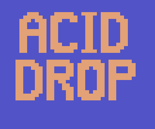 Скачать игру Acid Drop (Atari 2600 - a2600)