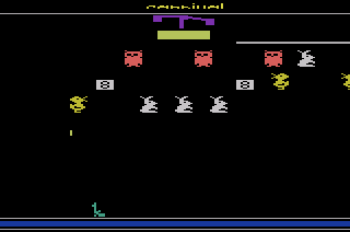Игра Carnival (Atari 2600 - a2600)