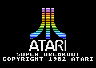 Игра Super Breakout (Atari 5200 - a5200)