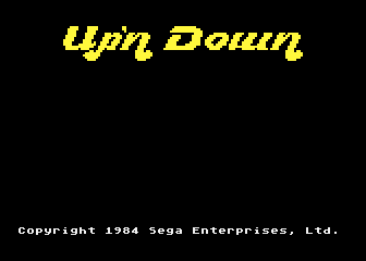 Обложка игры Up N’ Down 5200 Conversion by Kenfuzed ( - a5200)