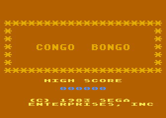 Обложка игры Congo Bongo