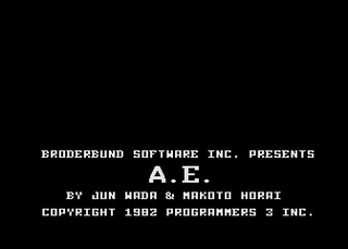 Игра AE (Atari 5200 - a5200)