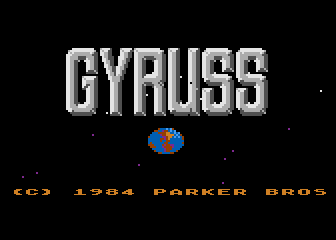 Игра Gyruss (Atari 5200 - a5200)